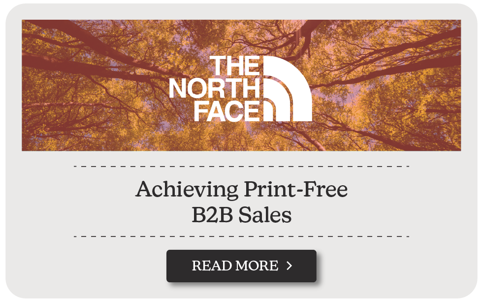 Archieving Print-Free B2B Sales
