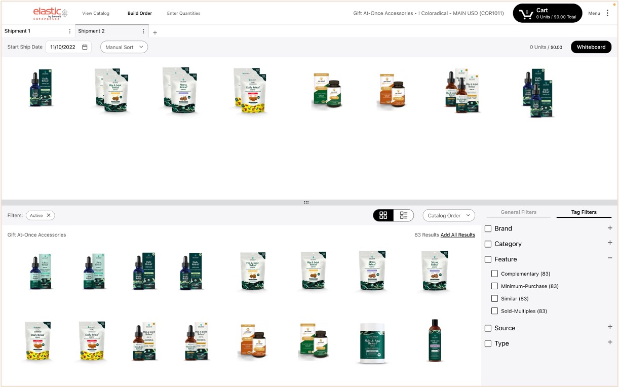 H&W Collection Builder