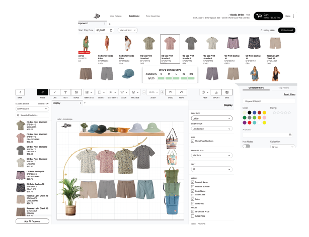 Apparel_whiteboard and assortment Apparel_whiteboard and assortment